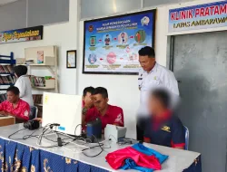 Pastikan Layanan Kesehatan WBP, Lapas Ambarawa dan Disdukcapil Kab. Semarang Lakukan Rekam e-KTP Warga Binaan