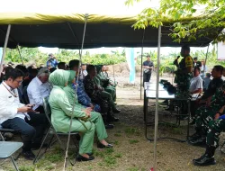Tatap Muka Tim Wasev TMMD 127 Kodim 0903/Bulungan Bersama Masyarakat Salimbatu