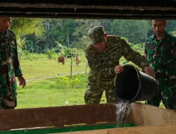 Korem 181/PVT Dukung Ketahanan Pangan Melalui Budidaya Ikan Lele