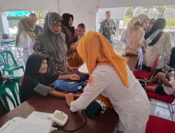 Satgas TMMD 127 Kodim 0116/Nagan Raya Gelar Penyuluhan Posyandu dan Posbindu PTM