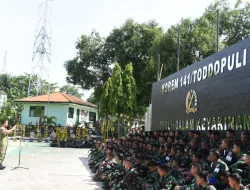 Semangat Baru Menggema di Awal Pekan, Upacara Bendera dan Jam Komandan Kobarkan Jiwa Pengabdian