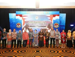 DANDIM 1707/MERAUKE HADIRI ACARA PISAH SAMBUT DANKODAERAL XI
