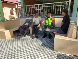 Babinsa Koramil 05/Indra Jaya Pererat Silaturahmi dan Serap Aspirasi Warga Lewat Komsos Ramadan