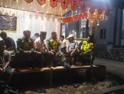 Personel Koramil 1405-07/Soppeng Riaja Laksanakan Patroli Jaga Kamtibmas Wilayah Binaan