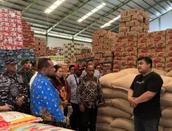 Korem 181/PVT Laksanakan Pemantauan Harga dan Stok Kebutuhan Pokok Menjelang Idul Fitri 1447 H Di Kota Sorong.