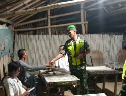 Babinsa Koramil 26/Grong-Grong Laksanakan Patroli Siskamling, Jaga Stabilitas Keamanan Wilayah