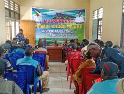 DANRAMIL 1703-01/ENAROTALI HADIRI KEGIATAN MUSRENBANG DI 24 DISTRIK SE-KABUPATEN PANIAI TAHUN 2026
