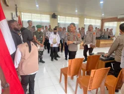 Korem 181/PVT Hadiri Rapat Koordinasi Lintas Sektoral Operasi Kepolisian Terpusat “Ketupat Dofior 2026