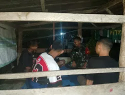 Babinsa Koramil 1404-07/Lembang Laksanakan Patroli Siskamling, Ajak Pemuda Jauhi Narkoba