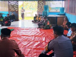 MUSYAWARAH TANAH RESTAN DI KAMPUNG MANDEKMAN BERLANGSUNG AMAN, BABINSA AJAK WARGA JAGA KEBERSAMAAN