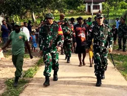 TMMD Hadirkan Harapan Baru, Danrem 174/ATW Tinjau Rumah Warga di Kampung Yibin