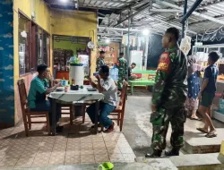 Personil Koramil 1405-05/Mallusetasi Laksanakan Patroli Bersama Demi Menjaga Keamanan Wilayah
