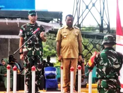Satukan Langkah Membangun Negeri dan Desa”, Pangdam XXIV/MT Tutup TMMD Ke-127 Kodim 1704/Mappi