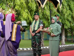 Kodim 1419/Enrekang Gelar Tradisi Penyambutan Dandim Baru Dilanjutkan Buka Puasa Bersama