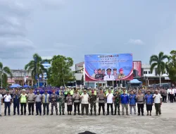 Korem 181/PVT Ikuti Apel Gelar Pasukan Operasi Kepolisian Terpusat “KETUPAT DOFIOR 2026” Dalam Rangka Pelayanan Perayaan Idul Fitri 1447 H/2026 M.