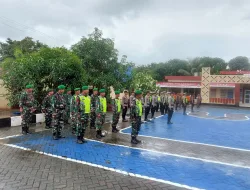 Sinergi TNI–Polri, Kodim 1405/Parepare Ikuti Apel Gelar Pasukan Operasi Ketupat 2026
