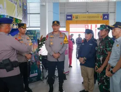 Dandim 0907/Tarakan Dampingi Kapolda Kaltara dan Wali Kota Tinjau Pos Pengamanan dan Pelayanan