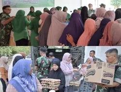 Kodim 0102/Pidie Kembali Gelar Bazar Murah Ramadan, Bantu Warga Penuhi Kebutuhan Pokok Jelang Idul Fitri