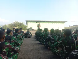 Komandan Brigif TP 31/PS Berikan Apresiasi kepada Prajurit yang Bantu Masyarakat Tangkap Pencuri Motor.