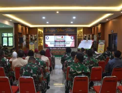Danrem 181/PVT Pimpin Pencanangan Zona Integritas TA 2026