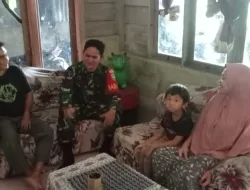 Babinsa Koramil 01/Simeulue Timur Laksanakan Anjangsana Kerumah Warga