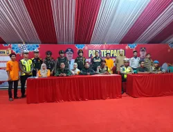 Personel Kodim 1404/Pinrang Laksanakan Posko Pengamanan Idul Fitri 1447 H