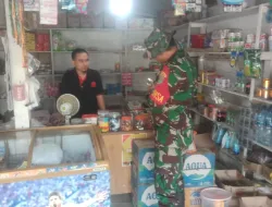 Jelang Hari Raya Idul Fitri1447 Hijriah, Babinsa Koramil 03/Tepsel Monitoring Harga Sembako