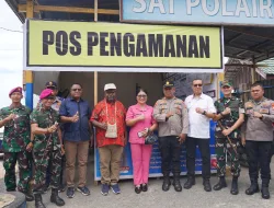 Danrem 181/PVT Tinjau Kesiapan Pos Pengamanan Operasi Ketupat Dofior 2026.