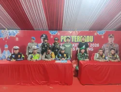 Personel Kodim 1404/Pinrang Laksanakan Pengamanan Pos Terpadu Operasi Ketupat 2026