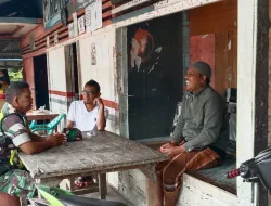 Babinsa Koramil 16/Tangse Jalin Silaturahmi dengan Warga di Momen Lebaran