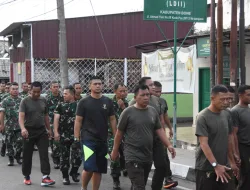 Solid, Sehat, dan Kompak: Prajurit Korem 141/Toddopuli Perkuat Kebersamaan Lewat Olahraga Bersama