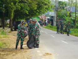 Korem 181/PVT Laksanakan Karya Bakti Jumat Bersih