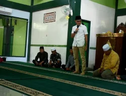 Korem 181/PVT Laksanakan Halal Bihalal di Masjid Al Mujahidin