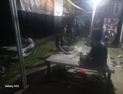 Babinsa Koramil 1404-05/Patampanua Laksanakan Patroli Malam Jaga Kamtibmas