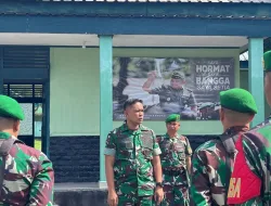 Dandim 1419/Enrekang Pimpin Apel Pengecekan Personel Kembali Cuti Lebaran Gelombang II