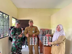 Dukung Progam Pemerintah,Babinsa Kodim 0907/Tarakan Kawal Program MBG Untuk Posyandu Diwilayah