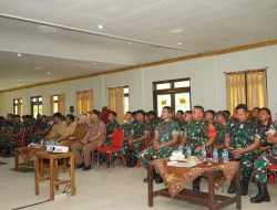 Korem 181/PVT Gelar RAT Ke-3 Primkopad A-Satu Sembada Tutup Buku Tahun 2025.