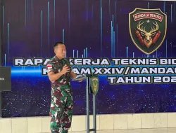 RAPAT KERJA TEKNIS INTELIJEN, SIBER, DAN PENERANGAN KODAM XXIV/MT TA 2026 SAMAKAN PERSEPSI DAN PERKUAT KINERJA SATUAN