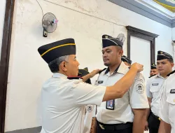 Kalapas Ambarawa Lakukan Penyematan Kenaikan Tanda Pangkat Kepada 20 Pegawai
