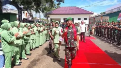 Pererat Hubungan Dengan Anggota, Pangdam XIV/Hasanuddin Kunker di Kodim 1404/Pinrang