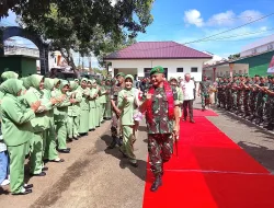 Pererat Hubungan Dengan Anggota, Pangdam XIV/Hasanuddin Kunker di Kodim 1404/Pinrang