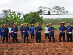 Lapas Banjarbaru Tanam Jagung Manis, Dukung Ketahanan Pangan Nasional