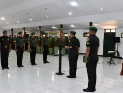 PERSONEL KODIM MERAUKE NAIK PANGKAT, MENGUATKAN LANGKAH PRAJURIT MENGABDI UNTUK BANGSA