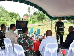 JEMBATAN GARUDA DI BANGUN; LANGKAH NYATA TNI AD MAJUKAN PAPUA SELATAN