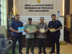 Perkuat Ketahanan Pangan, Lapas Banjarbaru Jalin Koordinasi Strategis dengan DKP3 Banjarbaru