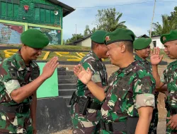 Kepala Staf Brigif TP 31/PS Pimpin Korps Raport Kenaikan Pangkat 11 Prajurit Jajaran Brigif