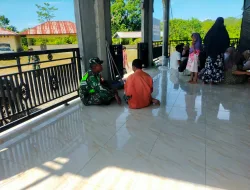 Babinsa Koramil 04 Beutong jaga komunikasi sosial yang baik Terhadap masyarakat di Desa Binaannya
