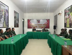 *Entry Meeting Verifikasi Serah Terima Jabatan Dandim 1807/Sorong Selatan
