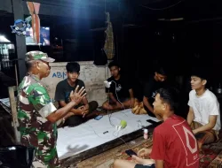 Babinsa Koramil 1405-05/Mallusetasi Bersama Warga Gelar Patroli Wilayah di Desa Bojo