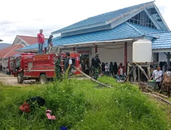 GERAK CEPAT APARAT TNI/POLRI DALAM PENANGANAN KEBAKARAN DI RSUD KABUPATEN PANIAI
